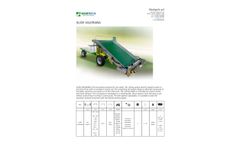 Hortech - Model SLIDE VALERIANA - Harvesting Machine -Brochure