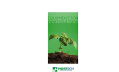 Hortech - Model AI MAXI - Bed Former Stone Burier Machine - Brochure