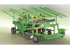 Hortech - Model DUE - Automatic Transplanting Mulching Machine