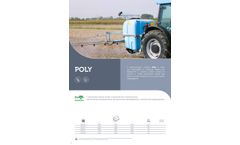 Ideal - Model Poly - Mounted Field Sprayer -Brochure