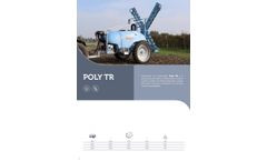 Ideal - Model Poly TR - Trailed Field Sprayer -Brochure