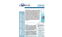 GasPleat E Series (JPME) Polyester Filter Element Brochure