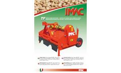 Imac - Model OD - Onion Digger and Windrower - Brochure