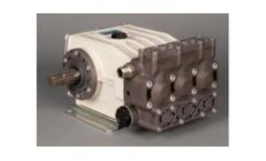 Model P 123 - Three Plunger Pump