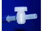 Adamant Valves - Model Sanitary Fittings - In Line Tubing Valve - 5/16''
