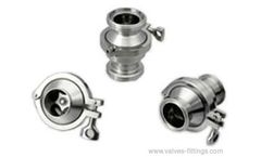 Adamant Valves - Model AV-3W - Sanitary Check Valves with Butt-weld Ends