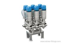 Adamant Valves - Model AV-5SS - Sanitary Shutoff And Divert Valves