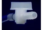 Adamant Valves - Model Sanitary Fittings - In Line Tubing Valve - 3/8''