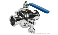 Adamant Valves - Model AV-2CF - Manual Sanitary Cavity Filled Ball Valves