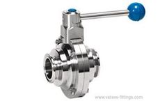 Adamant Valves - Model AV-2MS - Manual Sanitary Standard Ball Valves