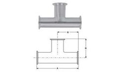Adamant Valves - Model Sanitary Fittings - Sanitary Clamp Fittings for Pipeline Systems