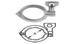 Adamant Valves - Model Sanitary Fittings - Sanitary Clamps for Pipeline Systems