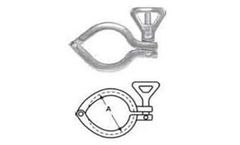 Adamant Valves - Model Sanitary Fittings - I-line Clamps