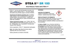 DTEA II™ SR Tablet - Slow Release Tablet with DTEA II™