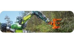 Woodcracker - Model C - Cutting Head for Harvesting Trees and Bushes