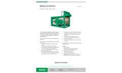 Westrup - GD 11-20 T/H - Flat Screen Grader - Brochure