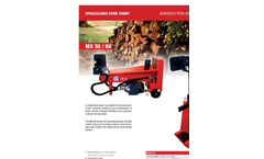 Hobby - Model ECO 80 - 8 Ton - Vertical Woodsplitters Brochure