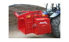 Jeantil - Model D 1650 to D 2400 - Tractor Mounted Silage Feeders