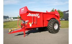 Jeantil - Model EVR 10-6 to 15-12 FIRST - Manure Spreaders