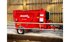Jeantil - Model PR 6000 SD - Semi Trailed Straw Blower