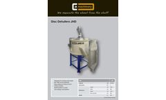 Disc Dehullers JHD - Brochure
