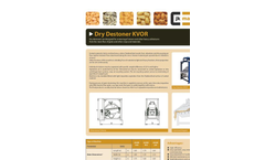 Model KVOR - Dry Destoners Brochure