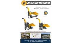 JF - Model 40 MAXXIUM - Precision Forage Chopper  - Brochure