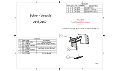 Model 2145 & 2160 - Front Conversion Tank Mount  Brochure