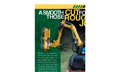  	Alamo - Model TRAXX RC75 - Remote Controlled Slope Mower - Brochure