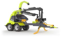 Junkkari - Model HJ550 - Tractor-Driven Towed Disc Chipper