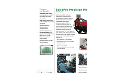 Almaco - Model SeedPro Elite - Research Planter -  Brochure