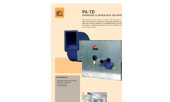 Grain precleaner equipped with a winnow aspiration system and a decanter