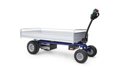 Zallys - Model JESPI L - Motorized Cart With 4 Wheels and Platform