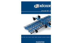 Allrounder - Model 900/1200 - Seed-Bed and Stubble Cultivation Machine Brochure