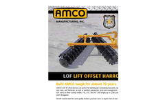 Model WW - Tandem Disc Harrows Brochure