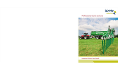 Professional Slurry Tanker- Brochure