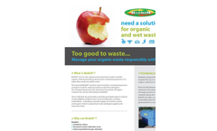 BiobiN - Organic Waste On-Site Capture and Containment System - Brochure