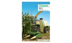 Krone - Model BIG M 420 - High Performance Mower Conditioners Brochure