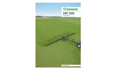 Krone - Model Vendro - Rotary Tedder - Brochure