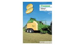 Ultima - Non-Stop Bale Wrapper- Brochure