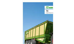 Model TX - Forage Transport Wagon Brochure
