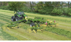 Krone - Model Swadro TC - Centre Delivery Rotary Rake