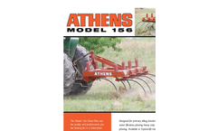 Athens - Model 156 - Chisel Plow - Brochure