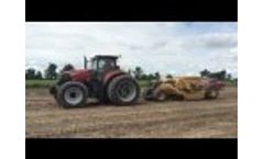 Case IH Optum 300 CVT with Ashland Scraper Video