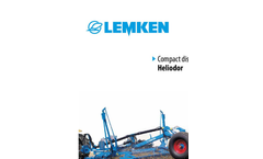 Heliodor - Model 8 - Compact Disc Harrows Brochure