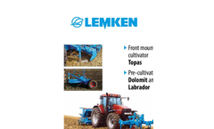Lemken - Model VarioPack - Furrow Press Plough - Brochure