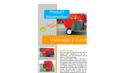 V - Mix agilo - Model 3.5 to 5 - Single-Auger Mixer Brochure