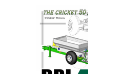 Cricket Vineyard Spreader - 00CV Brochure