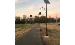 Danville pathway project - Solar trail lighting - Case study