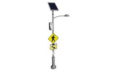 Greenshine - Model RRFB - Crosswalk Solar Lighting System